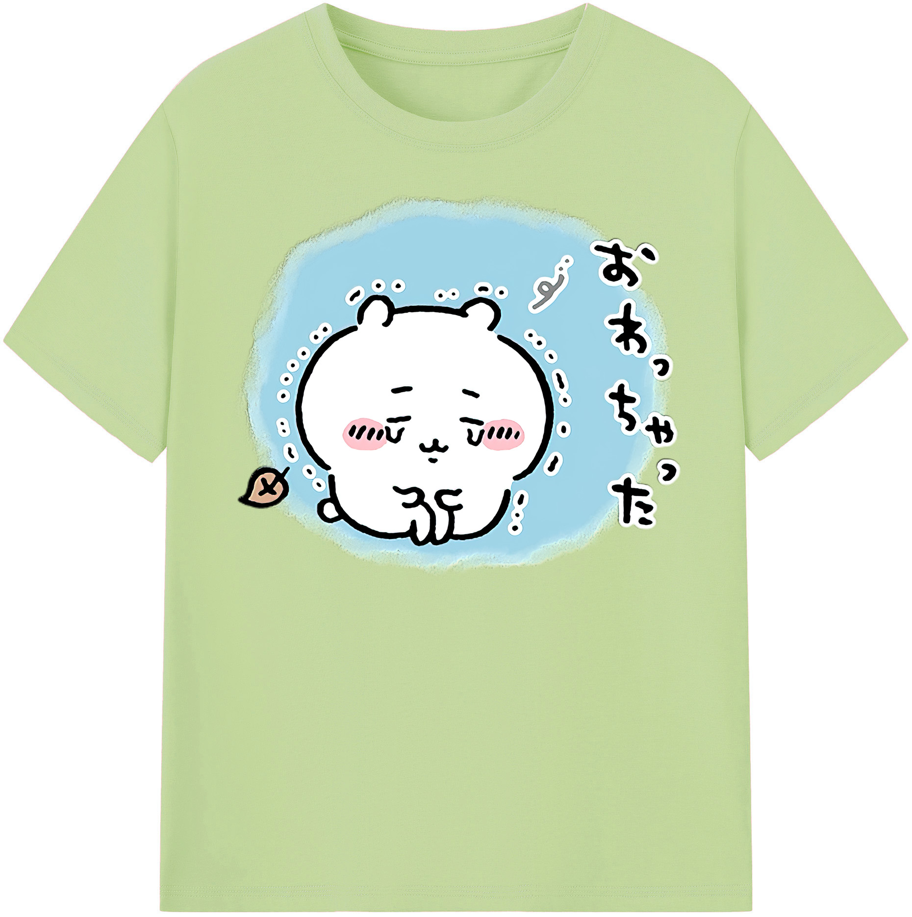 （画像用） ちいかわ ちいかわ Chii-kawa chiikawa 綿100％半袖Tシャツ（フロントプリント）